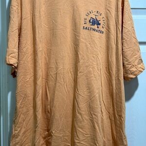 Izod Orange Short Sleeve Tee Relaxed Fit